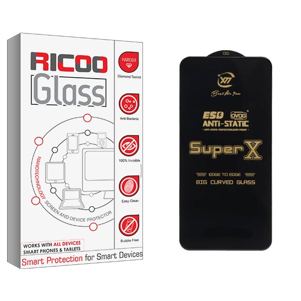 محافظ صفحه نمایش ریکو مدل RiC2 Supx_Ant مناسب برای گوشی موبایل شیائومی Redmi Note 11 5G / Note 11T 5G/ Poco X3 GT / Poco M4 Pro 5G