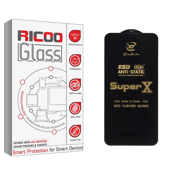 محافظ صفحه نمایش ریکو مدل RiC2 Supx_Ant مناسب برای گوشی موبایل ریلمی 1+9RT