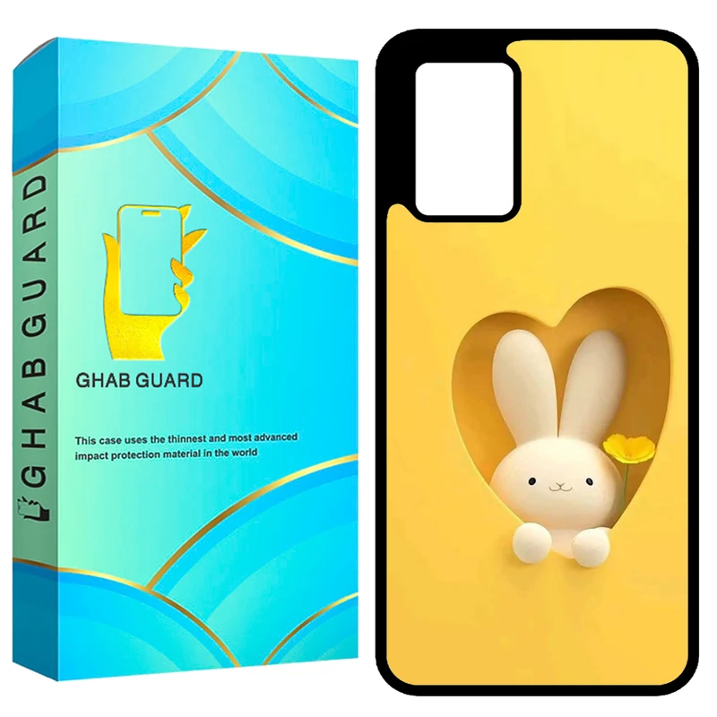 کاور قاب گارد طرح خرگوش مدل GCHP11S مناسب برای گوشی موبایل شیائومی Redmi Note 11 4G / Redmi Note 11S 4G