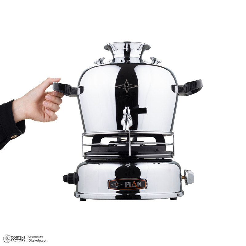 سماور گازی پلان مدل 1515p ظرفیت 6 لیتر
