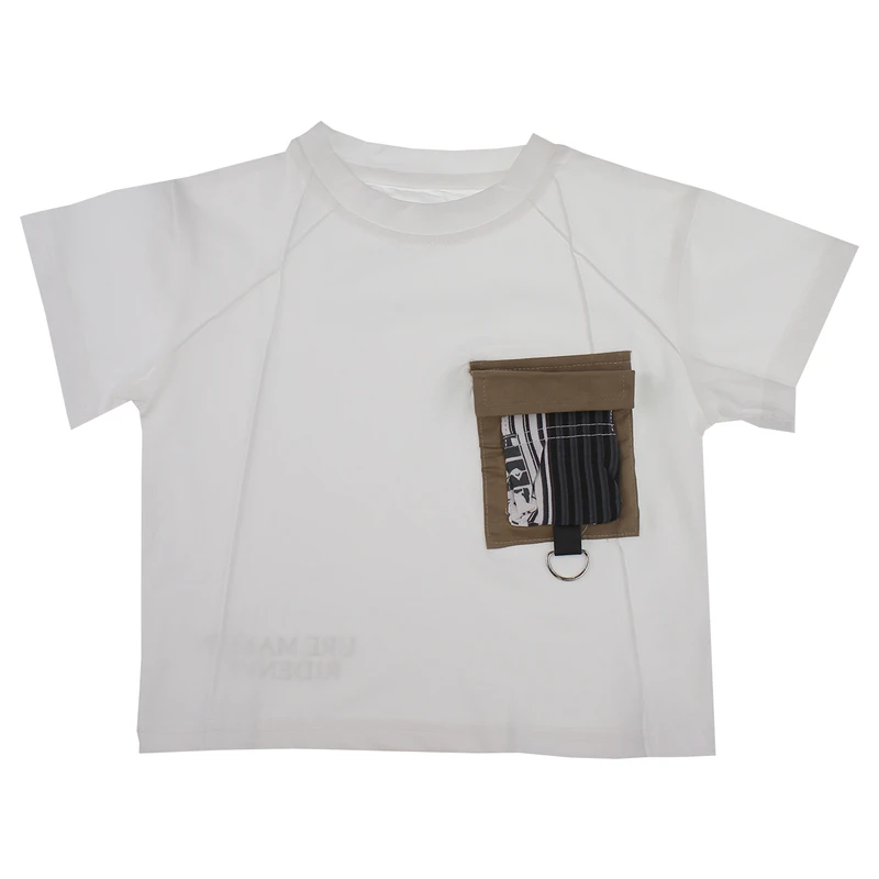 تی شرت آستین کوتاه پسرانه مدل A00438