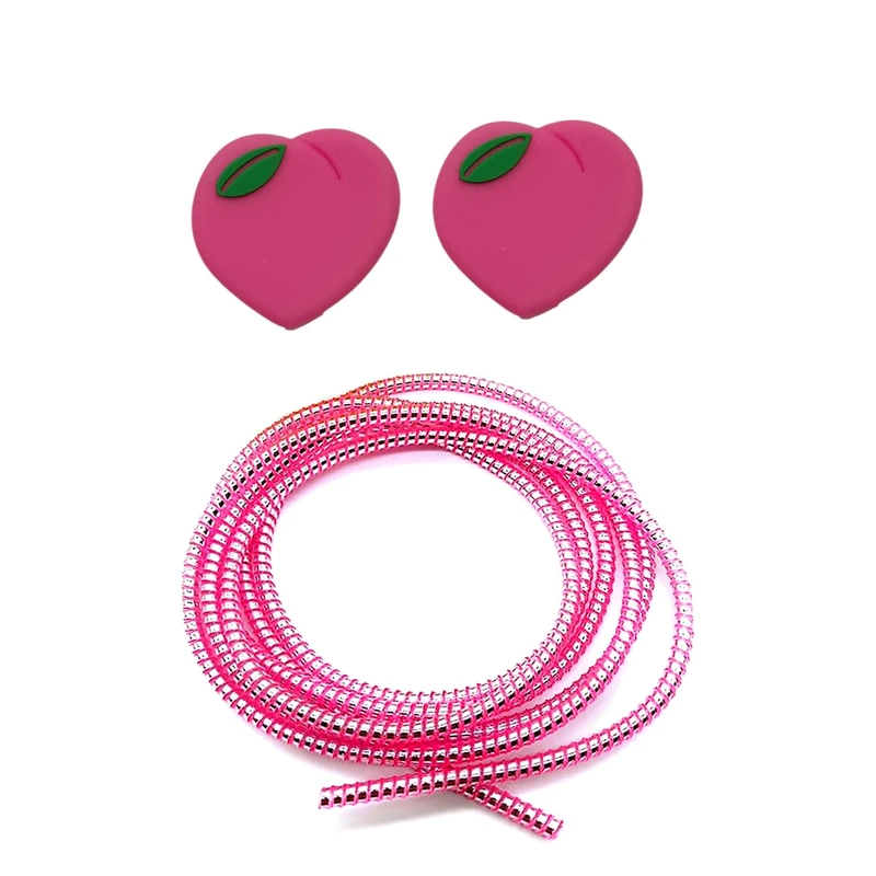 محافظ کابل شارژ و هندزفری طرح فلش مدل HJL00 بسته سه عددی 