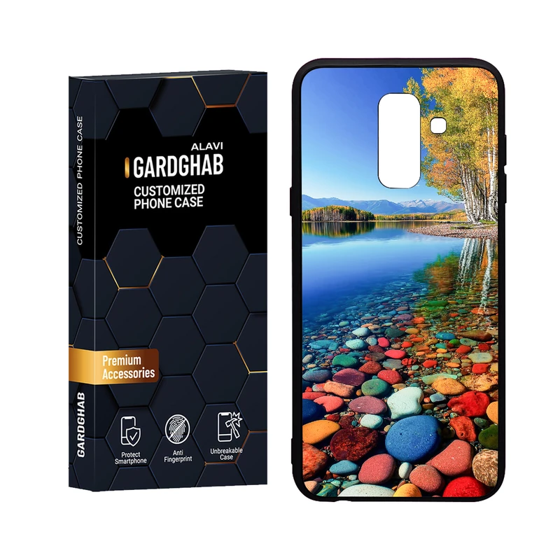 کاور گارد قاب علوی مدل Glass مناسب برای گوشی موبایل سامسونگ Galaxy A6 Plus