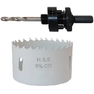 مته گردبر آهن کبالت مدل CO2-1068 سایز 68 میلی متر  مجموعه دو عددی