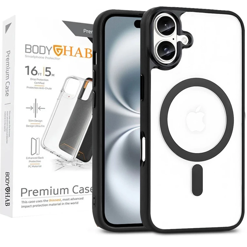 کاور بادی قاب مدل magsafe  طرح مگ سیف مناسب برای گوشی موبایل اپل iPhone 16