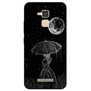 Megafone Girl and Moon 1369 Cover For Asus Zenfone 3 Max / ZC520TL