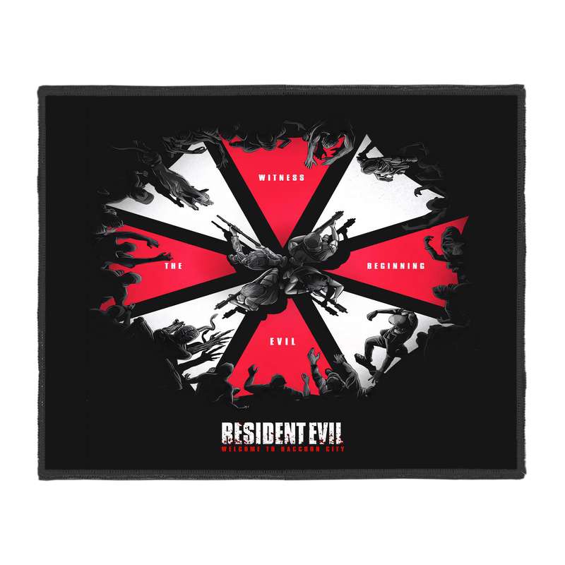 ماوس پد مدل resident evil سایز 25*20 سانتی متر ماوس پد مدل resident evil سایز 25*20 سانتی متر