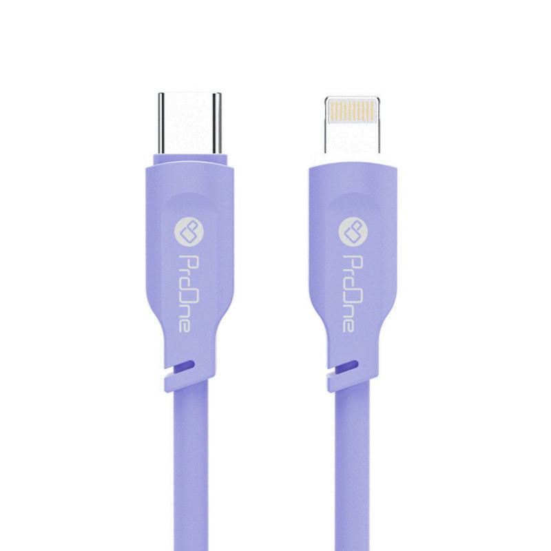 کابل تبدیل USB-C به لایتنینگ پرووان مدل PCC143 طول 1٫2 متر