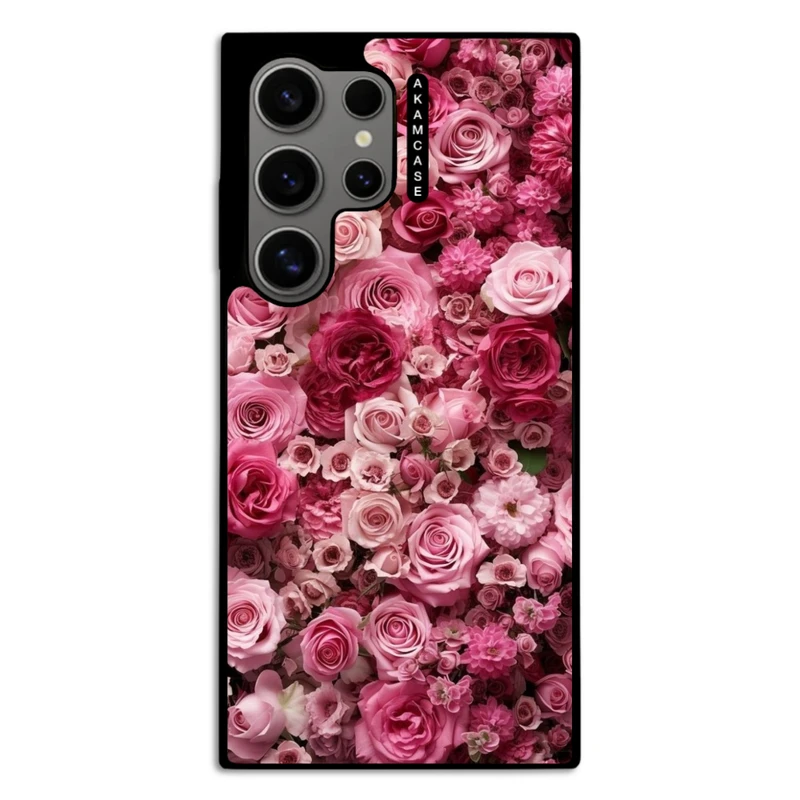 کاور آکام مدل AMC-WSGS24U-FLOWERS-41 مناسب برای گوشی موبایل سامسونگ Galaxy S24 Ultra