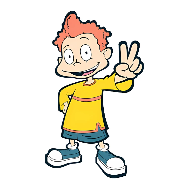 استیکر پارچه و لباس پاد آفرین مدل کارتونی کیوت فانتزی دخترانه کد S3971