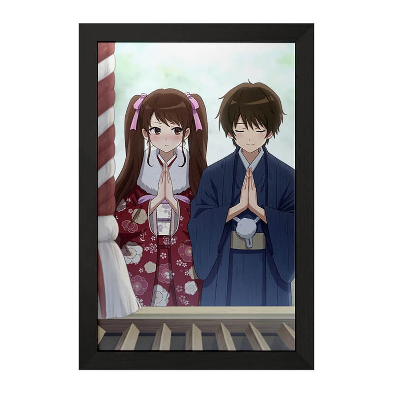 تابلو خندالو مدل ایزومی و کوئیچی انیمه دیگری کد 32032