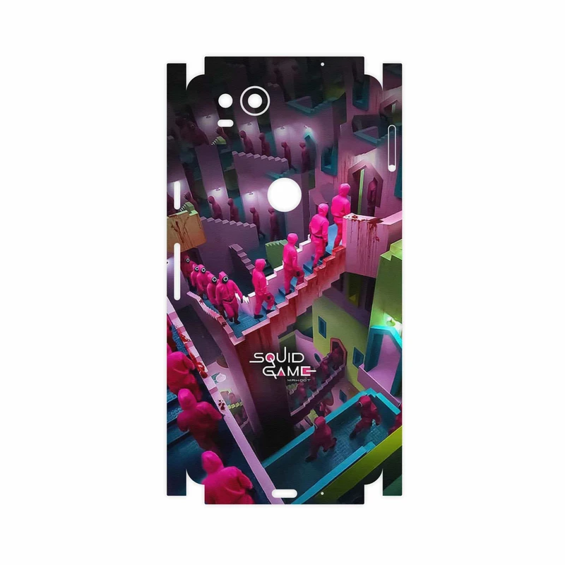 برچسب پوششی ماهوت مدل Squid Game-FullSkin مناسب برای گوشی موبایل گوگل Pixel 2