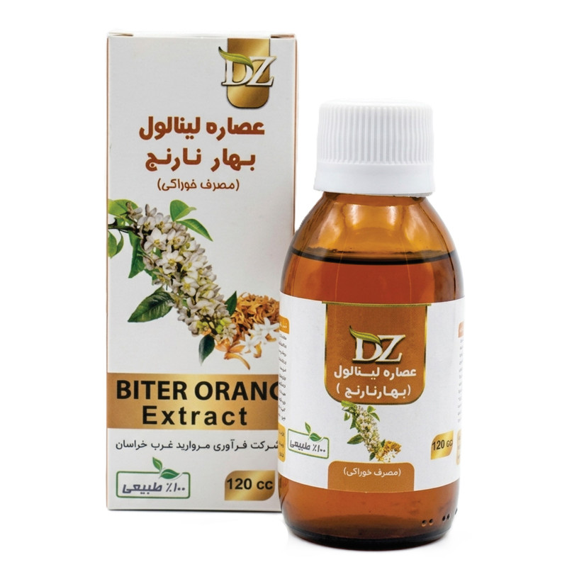 عصاره خوراکی بهارنارنج لینالول دکتر زرقانی - 120 میلی لیتر
