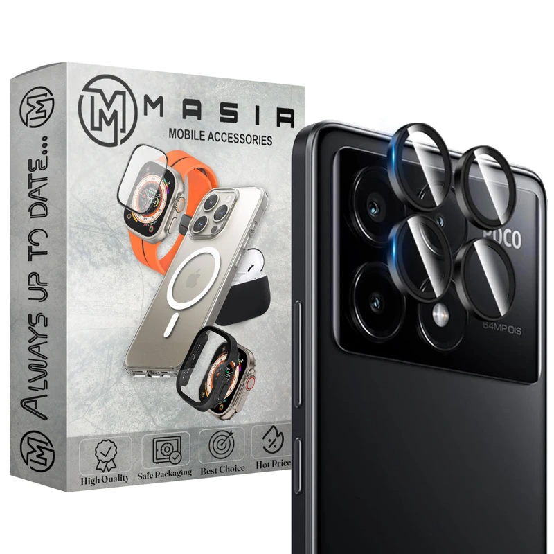  محافظ لنز دوربین مسیر مدل رینگی مناسب برای گوشی موبایل شیائومی Poco X6 Pro 5G
