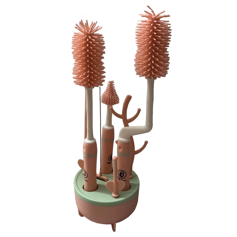 شیشه شور و آبچکان  شیشه شیر بیبی کرون مدل 9008 بسته 8 عددی