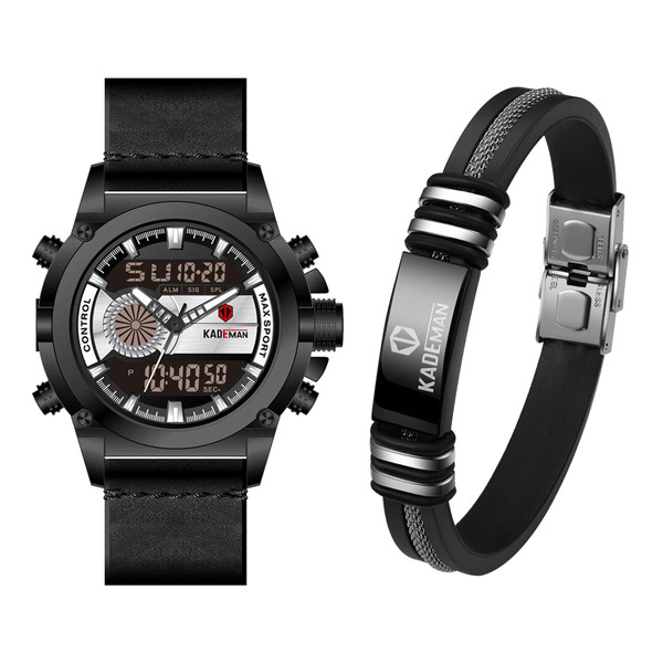 ست دستبند و ساعت مچی مردانه کیدمن مدل K347G