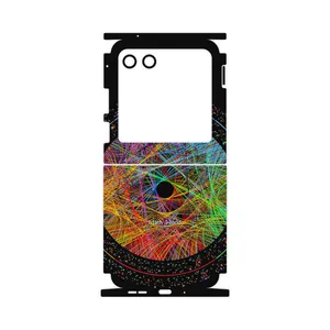 MAHOOT Mathematical Geometric Shape 2-FullSkin Cover Sticker for Motorola Razr 40 Ultra