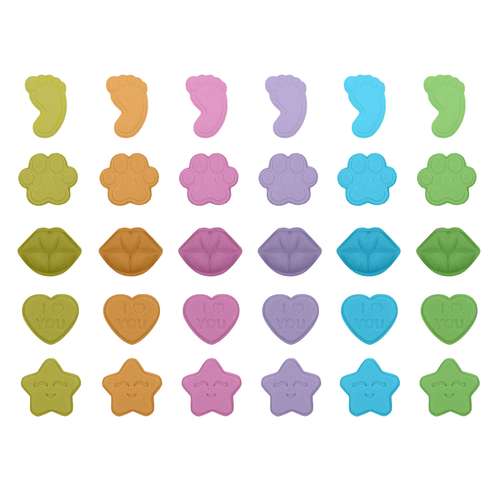 کوکتل نمک حمام ناستالیا مدل Mix Bomb وزن 70 گرم بسته 30 عددی