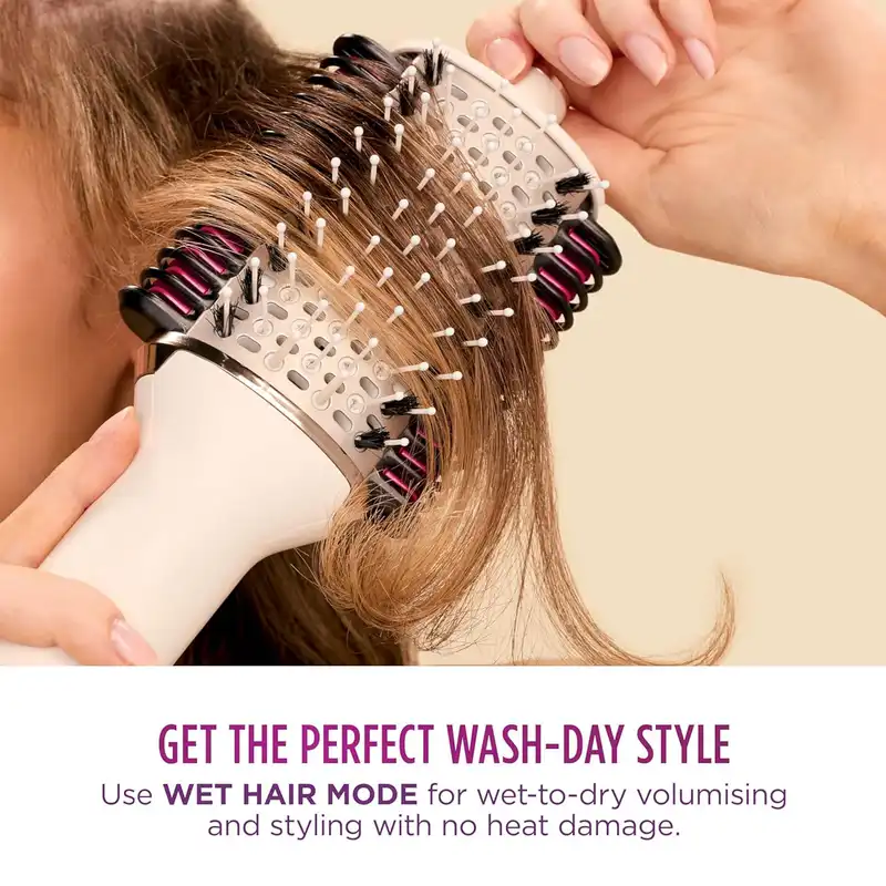 سشوار برس دار حالت دهنده شارک مدل HT202UK