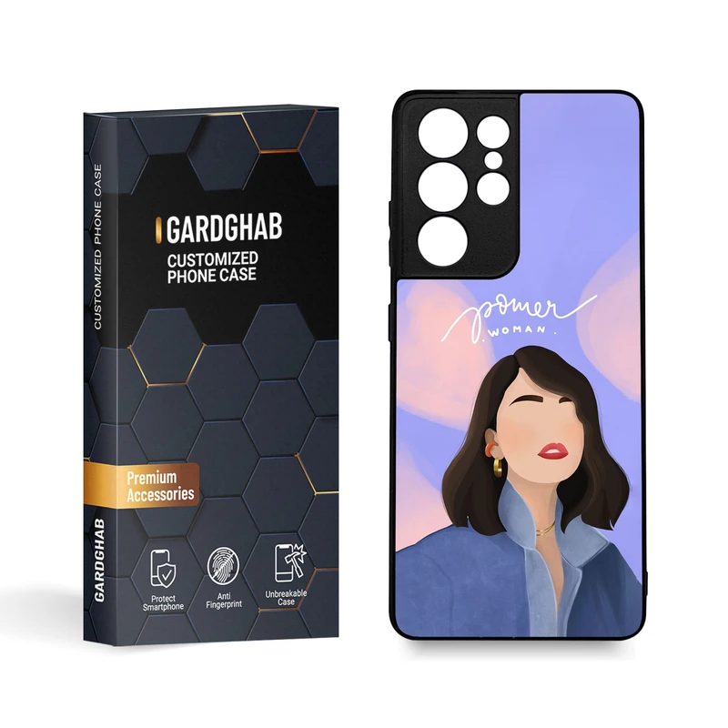 کاور گارد قاب مدل دخترانه مناسب برای گوشی موبایل Galaxy S21 Ultra / S30 Ultra