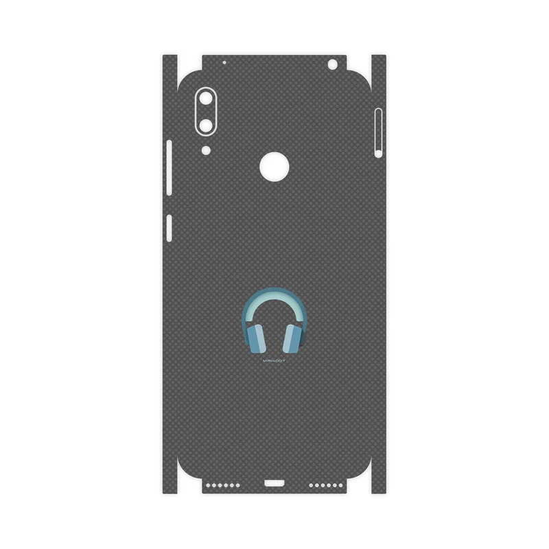 برچسب پوششی ماهوت مدل Minimal Headphone Icon-FullSkin مناسب برای گوشی موبایل هوآوی Y7 Prime 2019