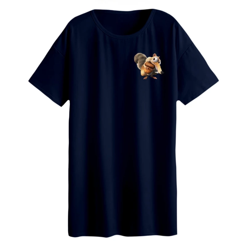 تی شرت لانگ آستین کوتاه زنانه مدل عصر یخبندان کد 3