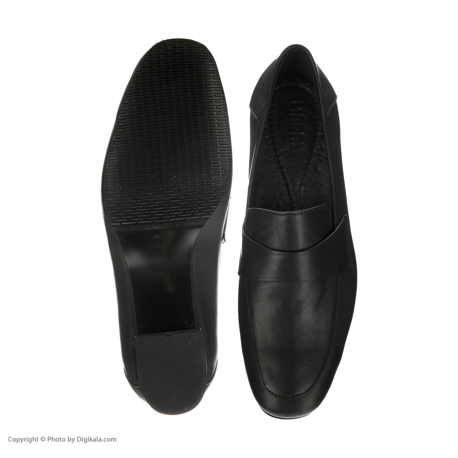 کفش زنانه مارال چرم مدل بلیندا 5386-Black -  - 7