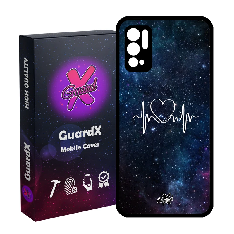کاور گارد ایکس طرح Love مدل Glass10114 مناسب برای گوشی موبایل شیائومی Redmi Note 10 5G / Poco M3 Pro