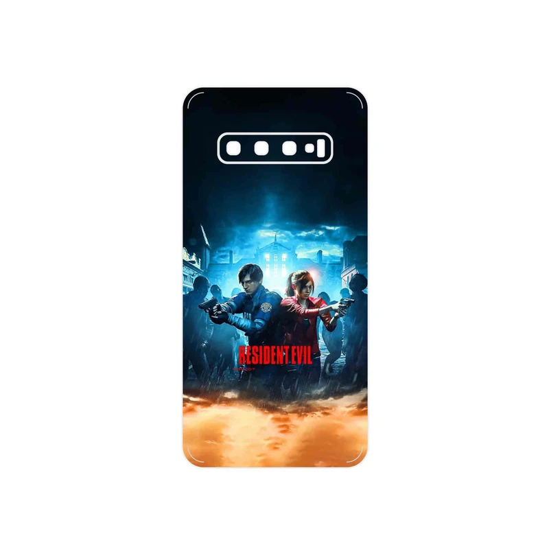 برچسب پوششی ماهوت مدل Residentevil Game Series مناسب برای گوشی موبایل سامسونگ Galaxy S10