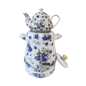 ست کتری و قوری مدل فلورت