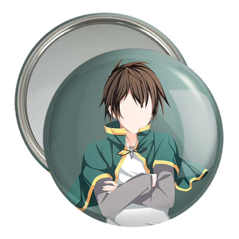 آینه جیبی خندالو مدل کازوما ساتو انیمه کونوسوبا Konosuba کد 27335