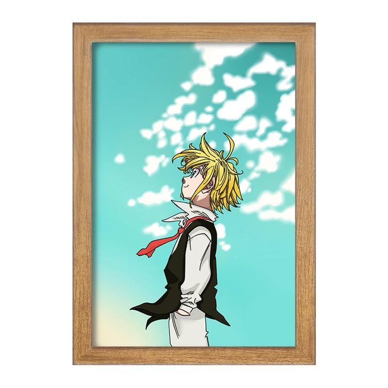 تابلو خندالو مدل ملیوداس انیمه هفت گناه کبیره  کد 17546