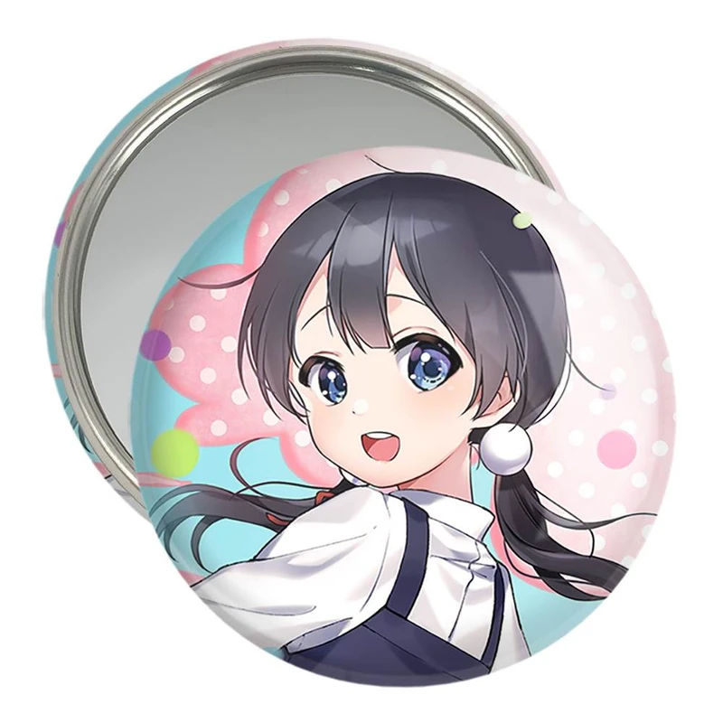 آینه جیبی خندالو مدل کیتاشیراکاوا تاماکو انیمه فروشگاه تاماکو Tamako Market  کد 22487