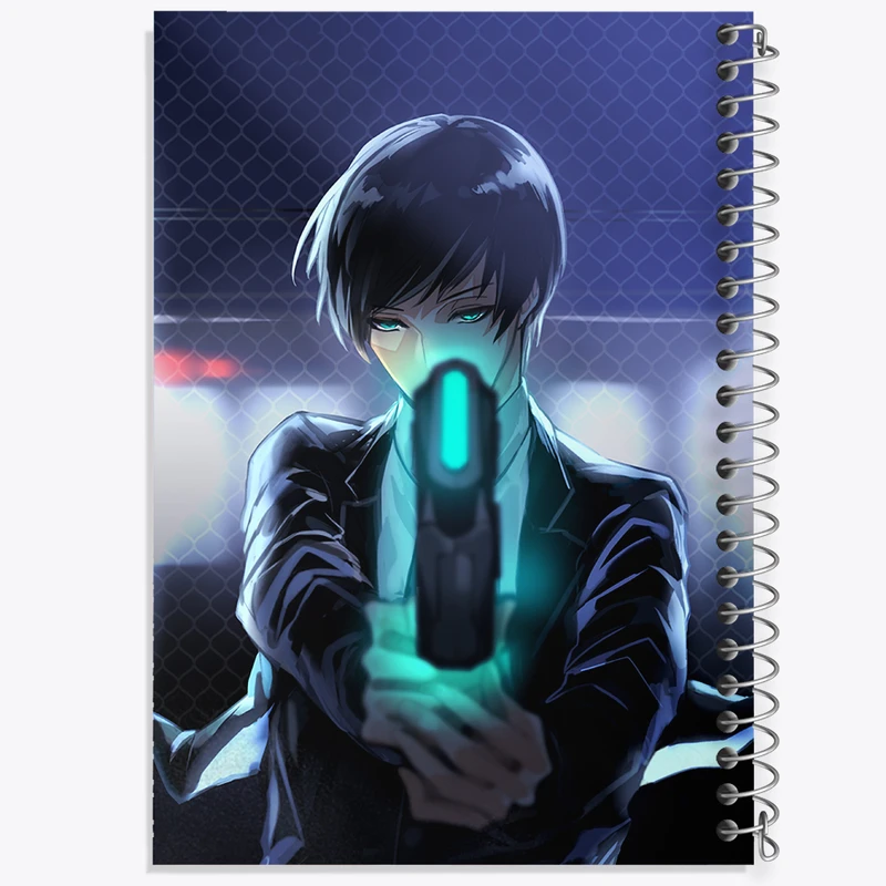 دفتر شطرنجی 50 برگ خندالو مدل انیمه روان گذر (Psycho Pass) کد 33736