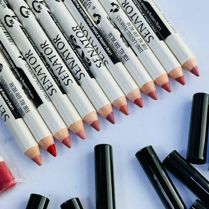 رژ لب مدادی سناتور مدل Ultra Creamy سری B بسته 12 عددی