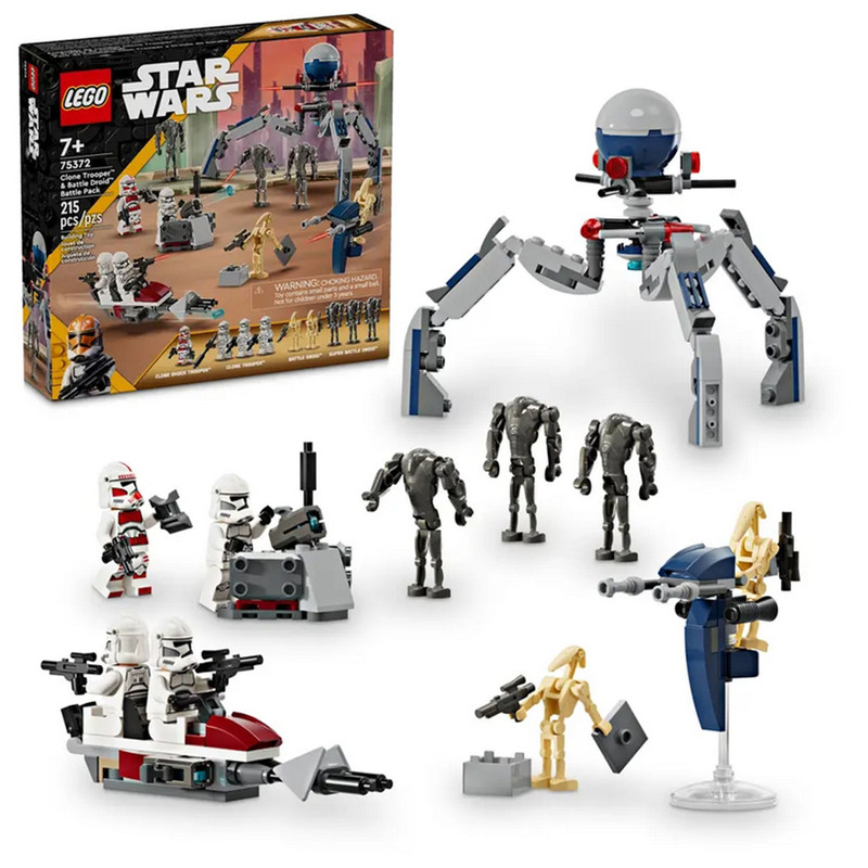 لگو سری Star Wars Clone Trooper کد 75372