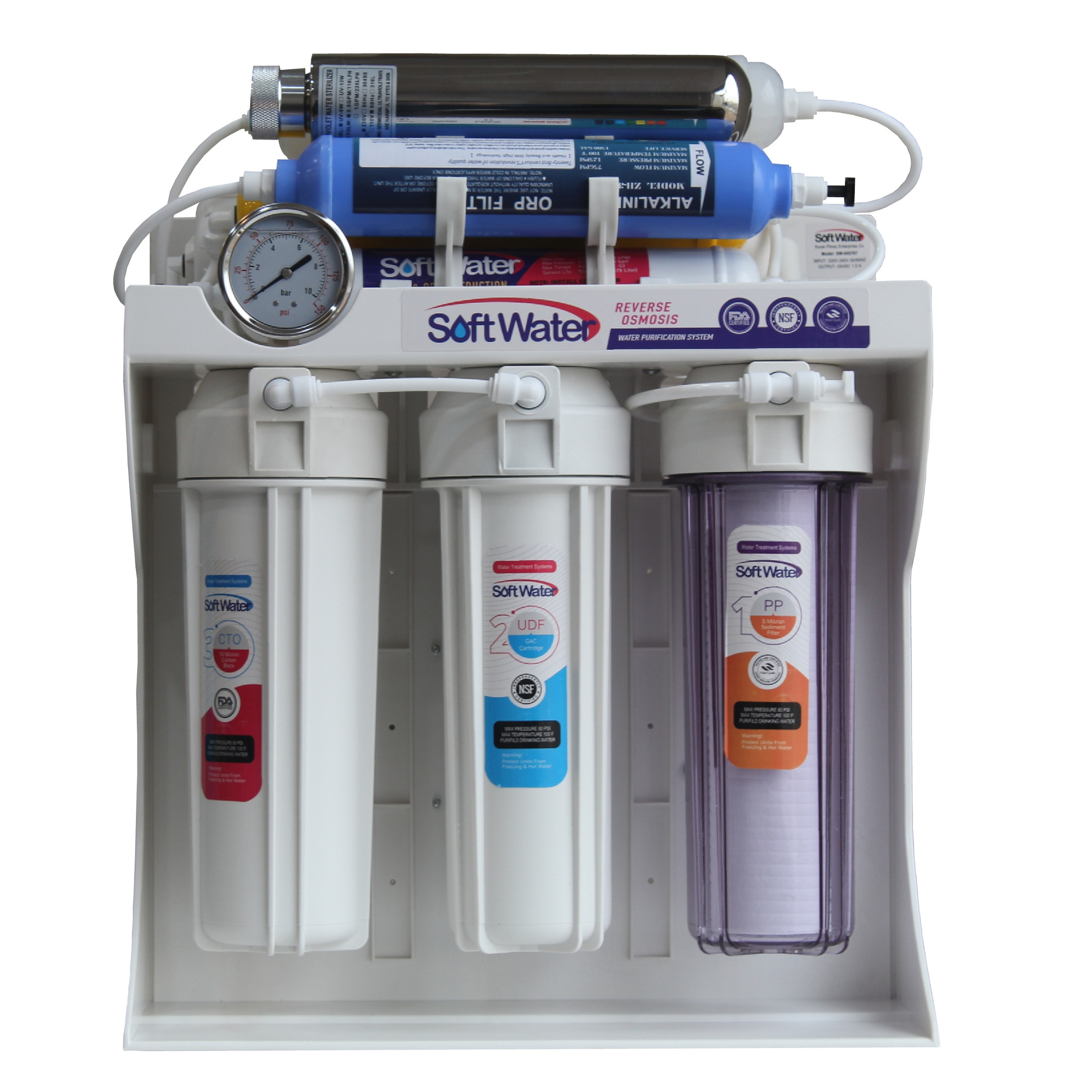 دستگاه تصفیه کننده آب سافت واتر مدل Hajibashi-RO-900UV