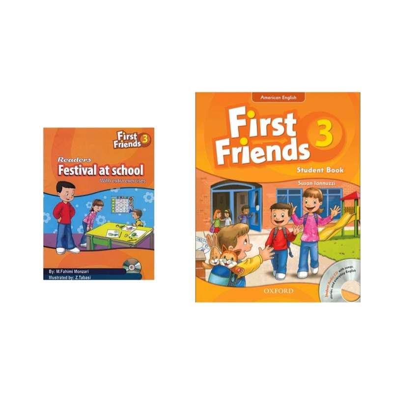 کتاب American First Friends 3 اثر Susan Iannuzzi انتشارات الوندپویان مجموعه 2 جلدی کتاب American First Friends 3 اثر Susan Iannuzzi انتشارات الوندپویان مجموعه 2 جلدی