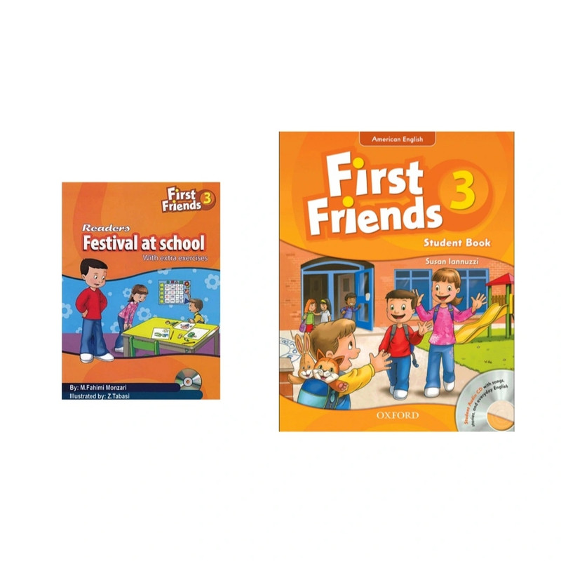 کتاب American First Friends 3 اثر Susan Iannuzzi انتشارات الوندپویان مجموعه 2 جلدی کتاب American First Friends 3 اثر Susan Iannuzzi انتشارات الوندپویان مجموعه 2 جلدی