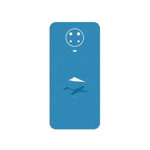 MAHOOT Minimal Paper Airplane Cover Sticker for Nokia G20