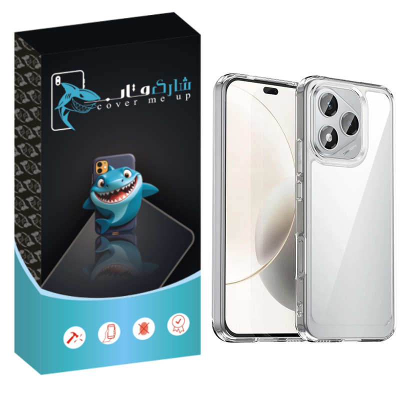 کاور شارک قاب مدل Crystal مناسب برای گوشی موبایل آنر 400 Lite