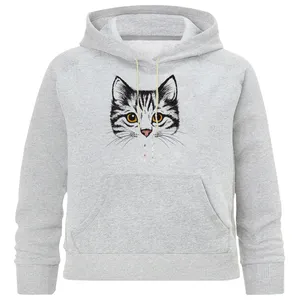 هودی دخترانه مدل M 139 گربه