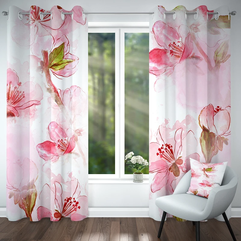 پرده مدل هازان کد 4263 سایز 140x280 سانتی متر