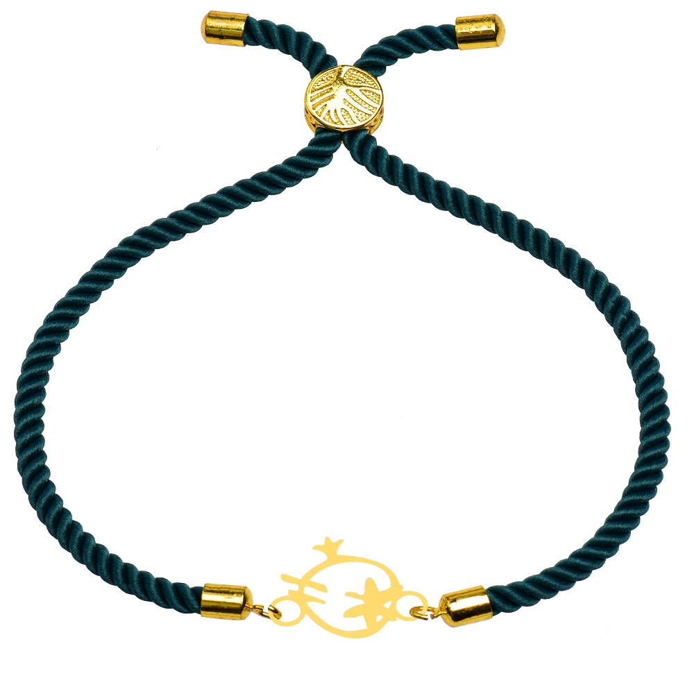 دستبند طلا 18 عیار زنانه کرابو طرح انار مدل kr101012