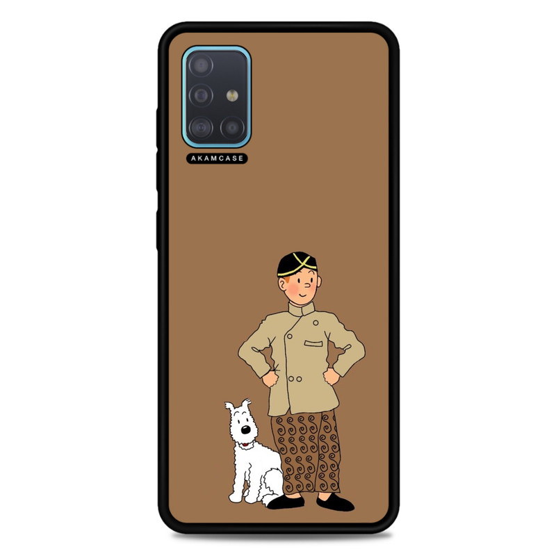 کاور آکام مدل AMC-WSGA51-TINTIN-23 مناسب برای گوشی موبایل سامسونگ Galaxy A51