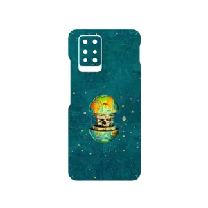 MAHOOT Collage of Earth Face Cover Sticker for Infinix Note 10 Pro