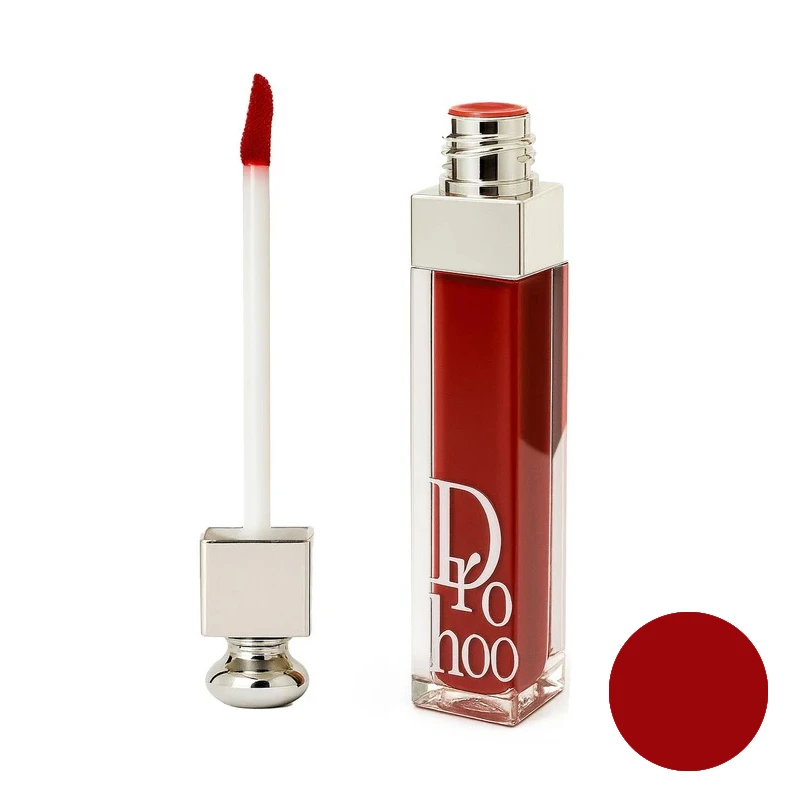 رژ لب مایع براق دکتر هو مدل long lasting با شماره رنگ 6، حجم 7 میلی‌لیتر، ماندگاری بالا و بافت نرم