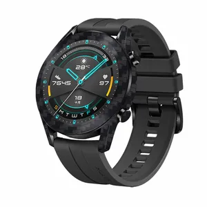 MAHOOT Carbon-Fiber Cover Sticker for Huawei Watch GT2 Smartwatch