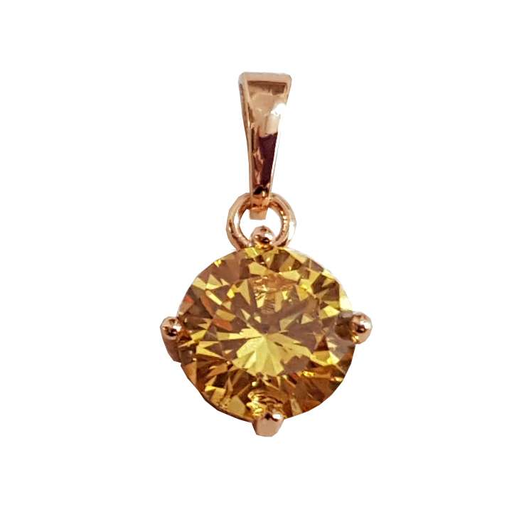 آویز گردنبند زنانه ژوپینگ مدل تک نگین 3497 آویز گردنبند زنانه ژوپینگ مدل تک نگین 3497