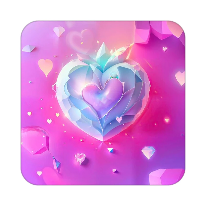 زیر لیوانی کاکتی مدل عاشقانه کد mp11335